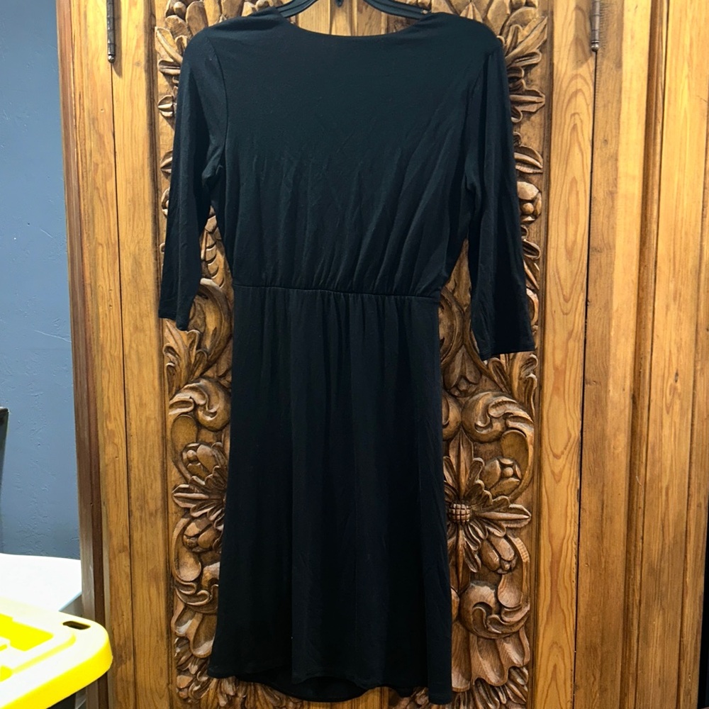 EUC Garnet Hill medium black dress - Picture 8 of 8